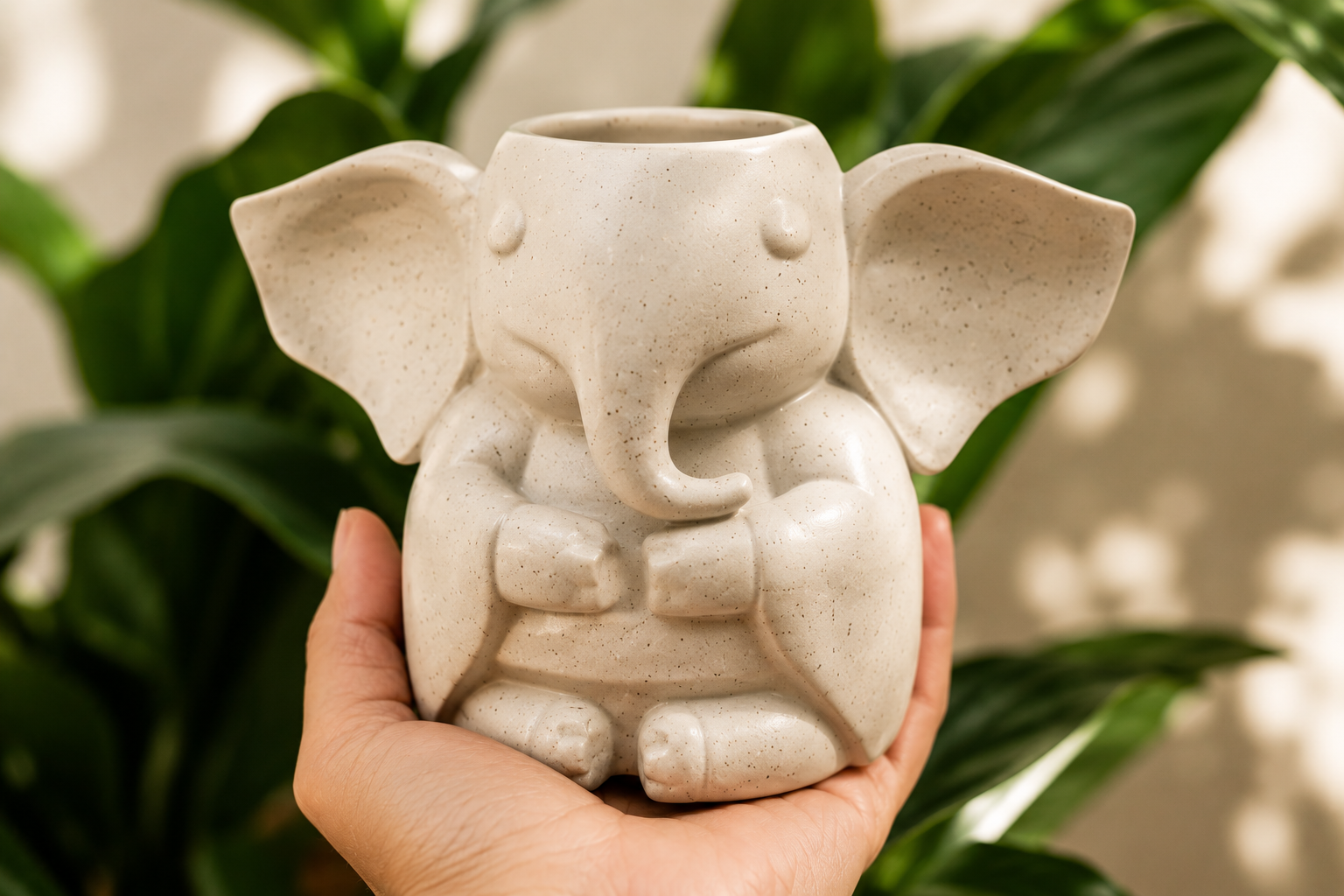 Ganpati Planter detail
